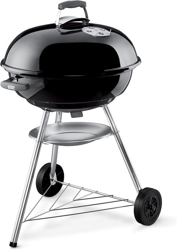 Weber® Jumbo Joe Premium Compact Charcoal Grill, 22‑Inch, Black — portable charcoal grill for portable charcoal grill