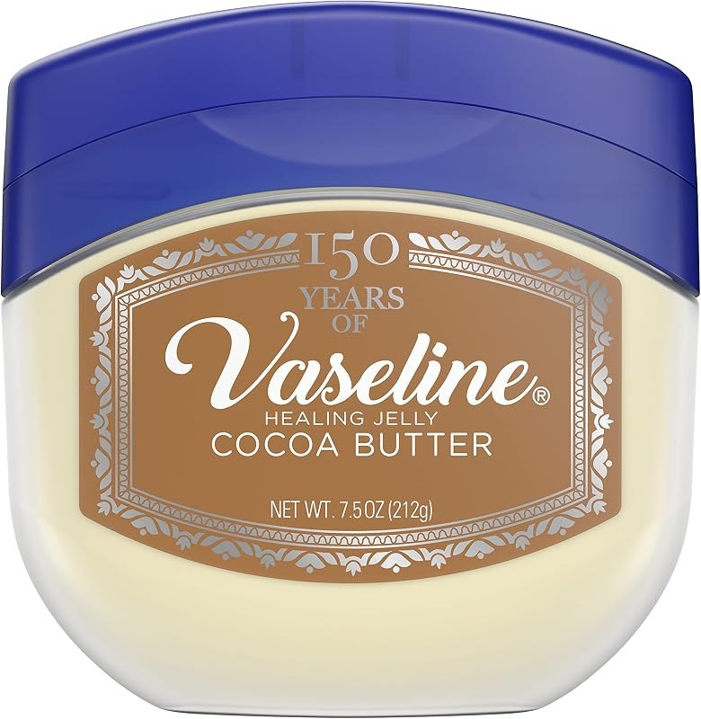 Vaseline Petroleum Jelly For Dry Cracked Skin Cocoa Butter 7.5 oz (Packaging May Vary) — Petroleum Jelly Skin Salve