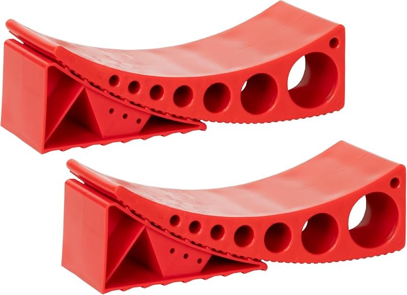 Andersen Hitches 2-Pack Camper Leveler Blocks for RVs and Trailers Up to 30000 lbs Precise 1/2 to 4 Inch Leveling Made