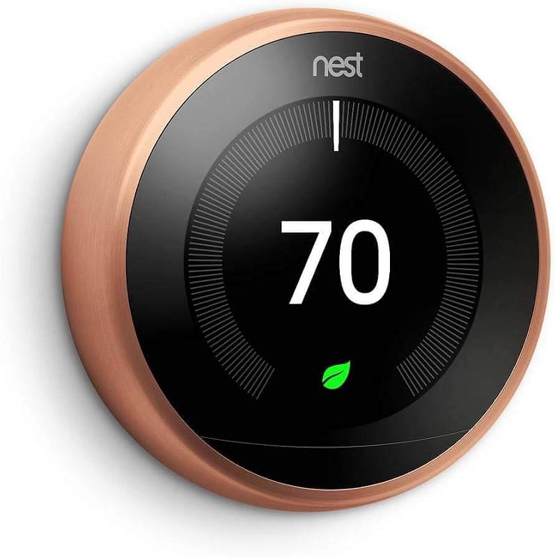 Nest Learning Smart Wifi Thermostat - Copper — nest learning thermostat for nest learning thermostat