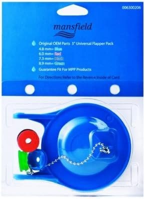 Mansfield Plumbing 630-0207 Flapper Replacement — plumbing flapper toilet for fluidmaster 400a