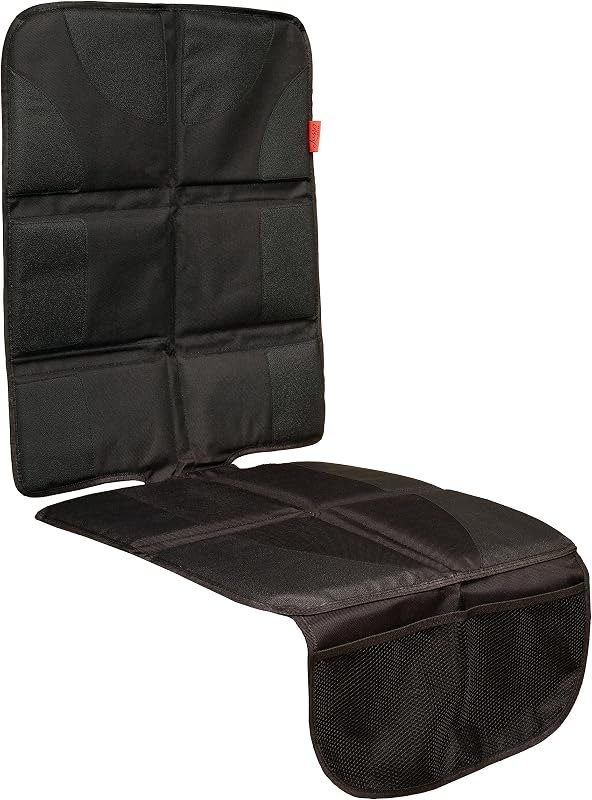Lusso Gear Car Seat Protector for Baby Car Seat - Thick Padding - Seat Protector Under Baby Car Seat with 2 Mesh