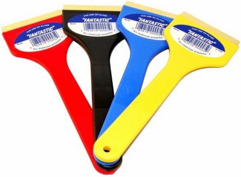 C J Industries F101 4 Pack Combo Fantastic Ice Scraper with Brass Blade — ice scraper brass for ice scraper brass