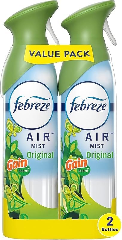 Febreze Air Mist Air Freshener Spray, Odor-Fighting Room Spray, Air Fresheners for Home and Bathroom and Kitchen