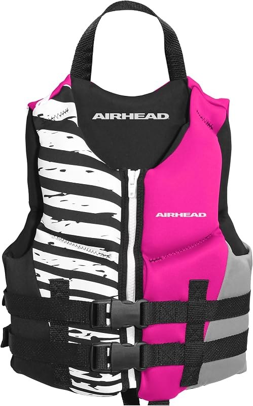 Airhead Wicked Kwik-Dry NeoLite Flex Life Jacket for Kids - USCG Approved Life Vest for Youth, Child & Infant