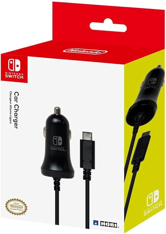 Nintendo Switch High Speed Car Charger , USB by HORI Officially Licensed by Nintendo — Switch car charger for switch