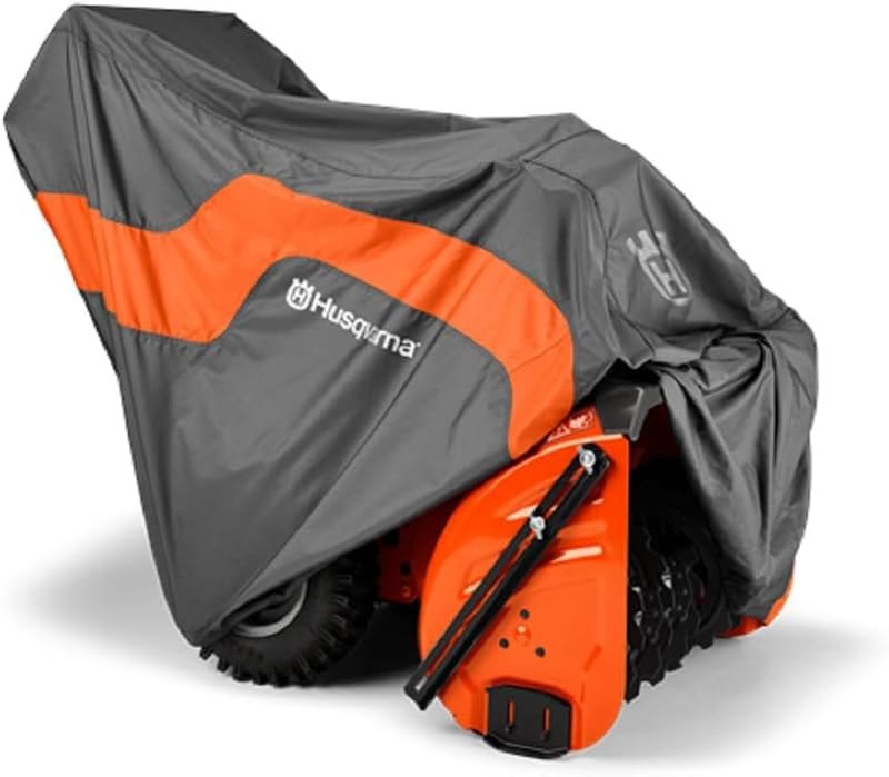 Husqvarna 582846301 Heavy Duty Snow Blower Cover for Most Two-Stage Snow Throwers — snow blower bag for snow blower bag