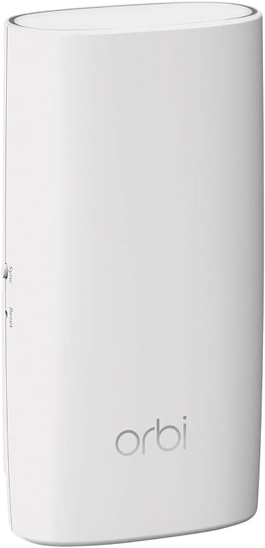 Orbi Wall-Plug Whole Home Mesh WiFi Satellite Extender - works with your Orbi router to add 1,500 sq. feet of coverage