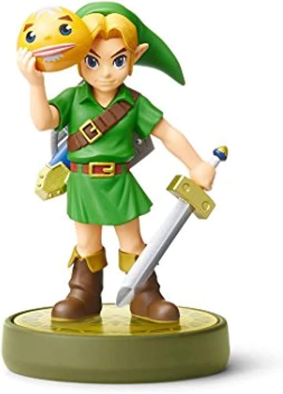 Majoras Mask Link Amiibo - TLOZ Collection (Nintendo Switch/3DS/Wii U) Switch) — legend of zelda switch for legend