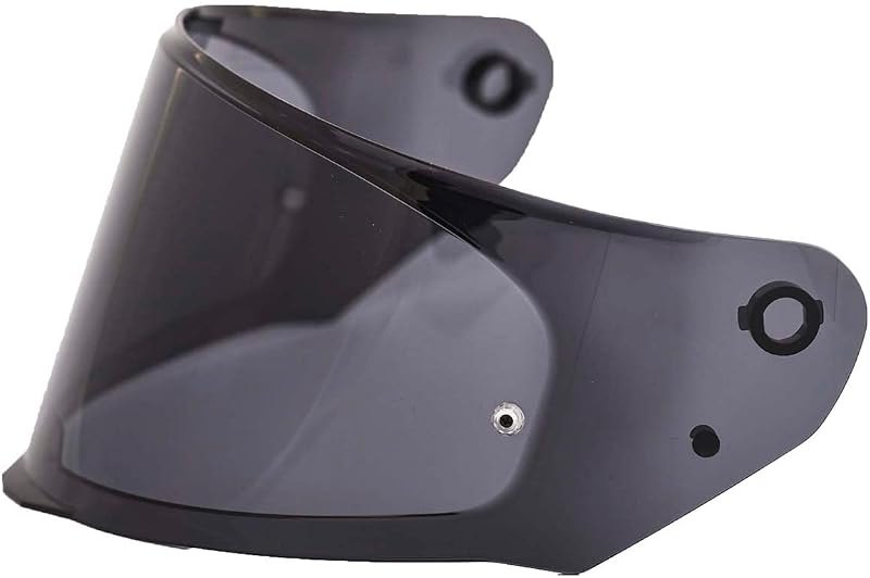 LS2 Assault/Rapid/Stream Outer Face Shield Street Motorcycle Helmet Accessories - Dark Smoke/One Size — helmet visor
