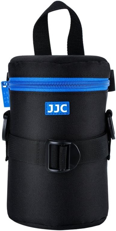 JJC Deluxe Lens Case Pouch Bag for Camera Lens Below 3.15" x 6.1"(D x L) — camera lens bag for camera lens bag