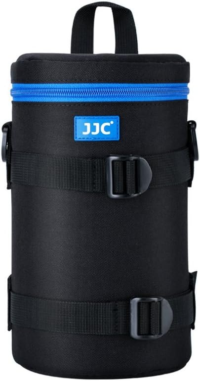 JJC Deluxe Lens Case Pouch Bag for Camera Lens Below 4.3" x 8.8"(D x L) — camera lens bag for camera lens bag