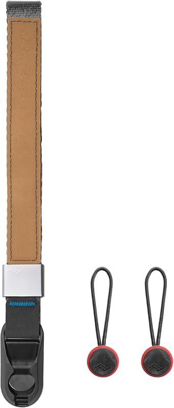Peak Design Cuff Camera Wrist Strap, Compatible with DSLR, Compact and Point-and-Shoot Cameras, Low Profile, Quick