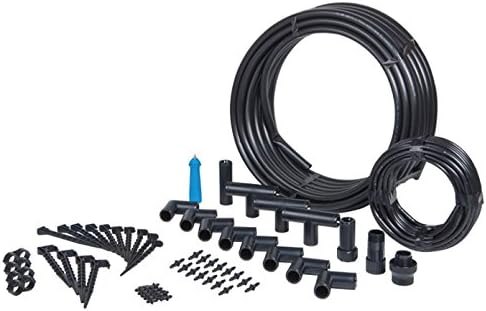 Vegetable Garden/Raised Planter Bed - Hydroponics/Drip Irrigation Watering Kit Up to Ten 5'ft Rows - Includes 50'ft