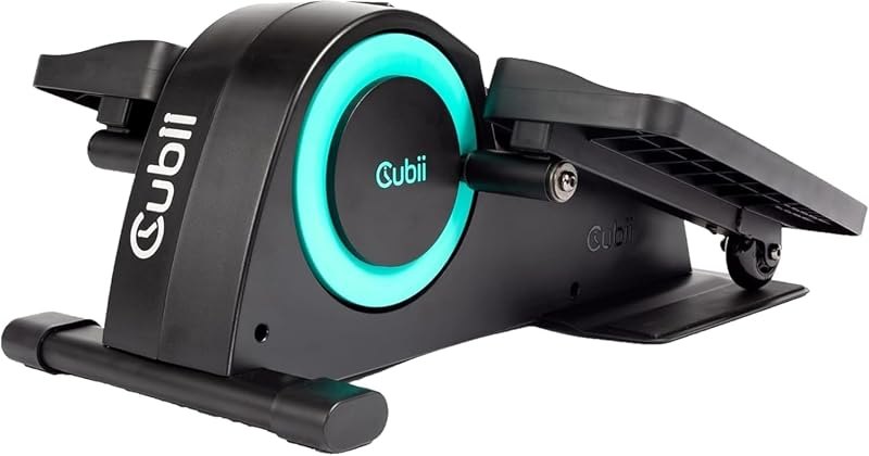 Cubii JR1, Under Desk Elliptical, Under Desk Bike Pedal Exerciser, Seated Elliptical, Work from Home Fitness, Mini