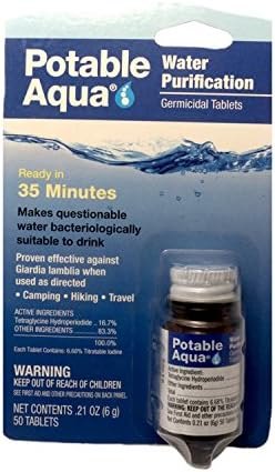 Shield Safety - Water Purification Tablets - 50 ct. — best emergency water purification ta for emergency water