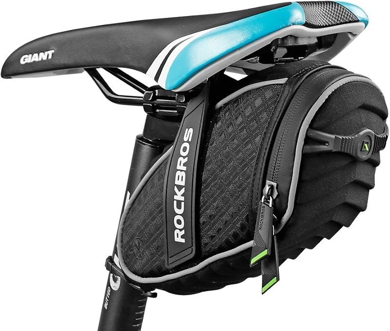 ROCKBROS Bike Saddle Bag Under Seat Bicycle Seat Bag 3D Shell for MTB/Road — bicycle saddle bag for bicycle saddle bag