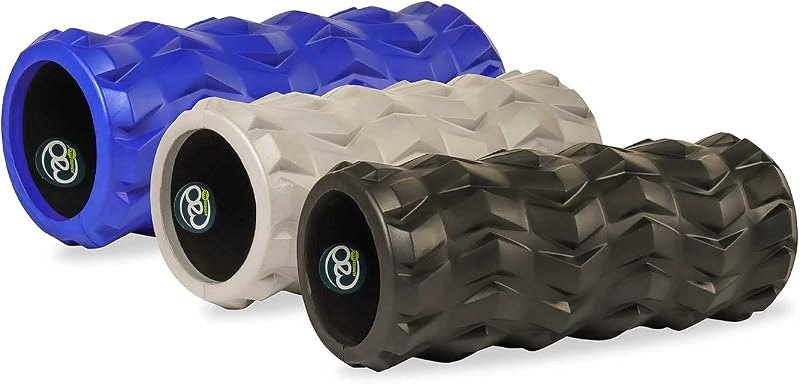 Fitness Mad Unisex's Tread EVA Foam Roller, Black, 32 x 13.5 cm — fitness foam roller for fitness foam roller