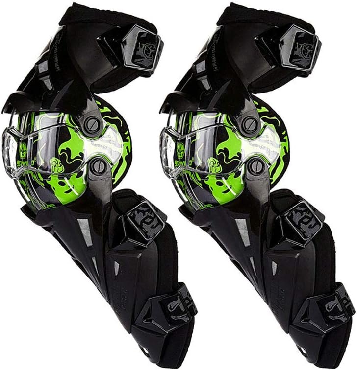 Scoyco Racing Knee Guards, Motorcycle Knee Pad,Hard Collision Avoidance Crashproof Rotatable Bionic Designed for