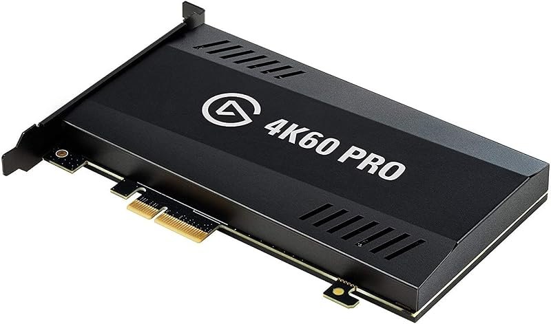 Elgato Game Capture 4K60 Pro - 4K 60fps capture card with ultra-low latency technology for recording PS4 Pro and Xbox