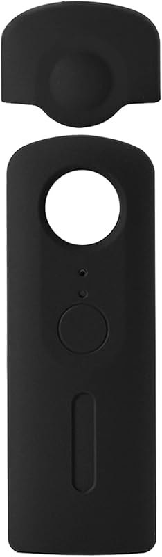 Camera Protective Silicone Cover Case with Lens Cap for Ricoh Theta V 360-Degree Camera — Ricoh Theta V 360 camera for