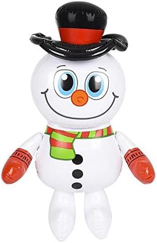 Christmas Holiday Party Christmas Decorations Favors Supplies Patio Decor 24" Large North Pole Snowman Inflatable with