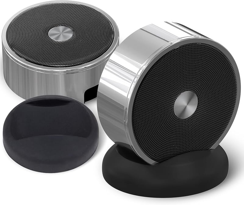 Bluetooth Speaker Set: Wireless Stereo Dual Pairing Portable Twin TWS System With Big Rich Bass Hi-Fi Multi-Room