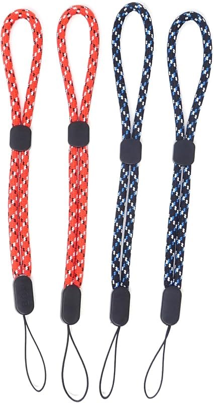 Honbay 4PCS Universal Adjustable Hand Wrist Strap Hand Lanyard Wristlet Wristband with Lock for Wii Remote Controller