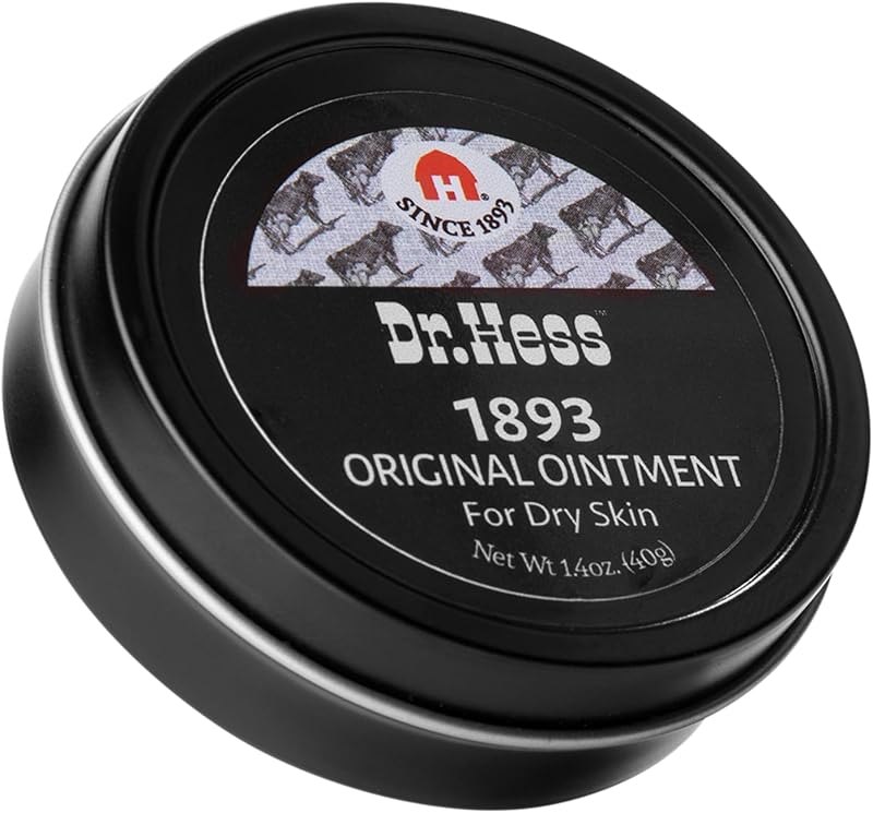Dr. Hess' 1893 Original Udder Ointment, All-Purpose Nourishing Body Moisturizer for Healing Dry, Irritated Skin