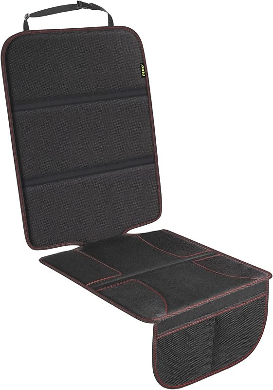PIDO Car Seat Protector for Child Car Seat with Thick Padding, Black/Red — child car seat cover for child car seat cover
