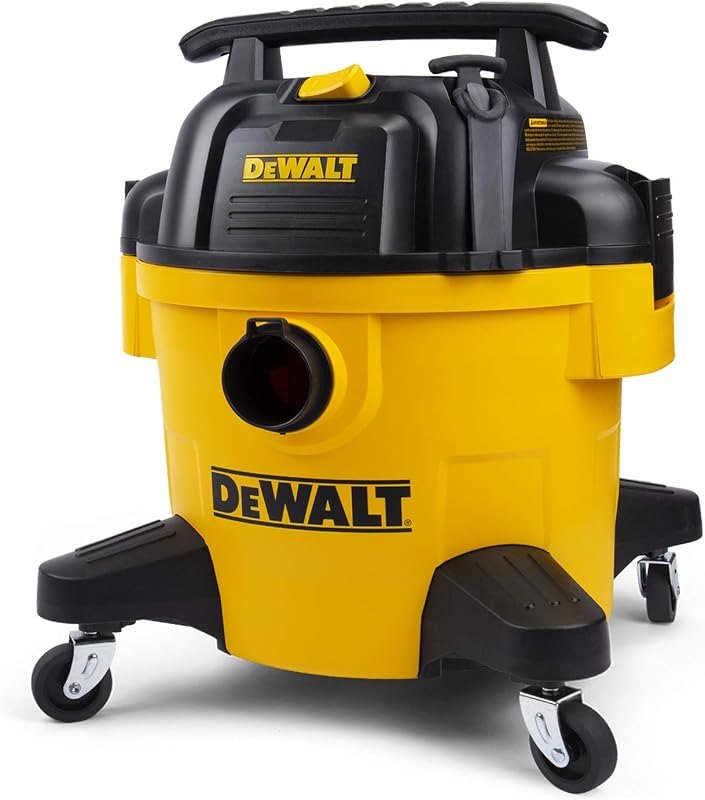 DEWALT Shop Vacuum 6 Gal 4 HP Poly Wet/Dry Vacuum with Blower DXV06P — magnetic shop vac for magnetic shop vac