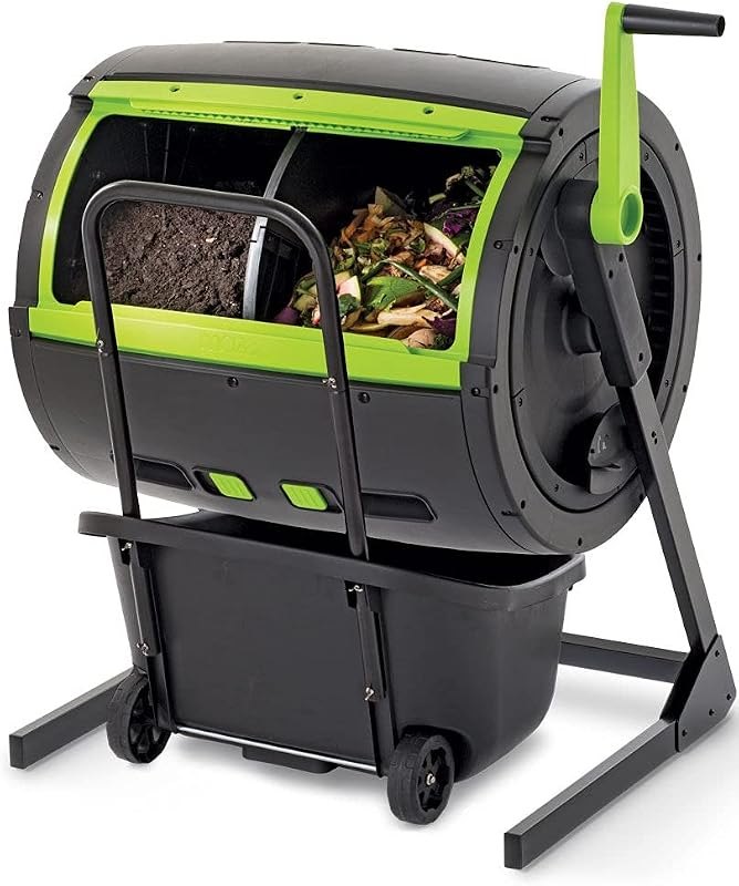 RSI MCT-MC Maze Compost Tumbler, Black — heavy duty compost tumbler for heavy duty compost tumbler