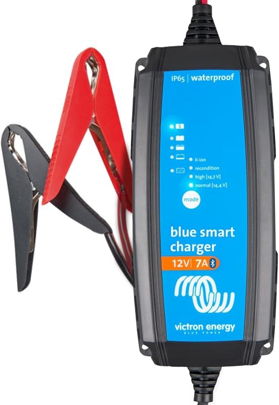 Victron Energy Blue Smart IP65 Smart Car Battery Charger 12V 7A — marine battery charger for marine battery charger