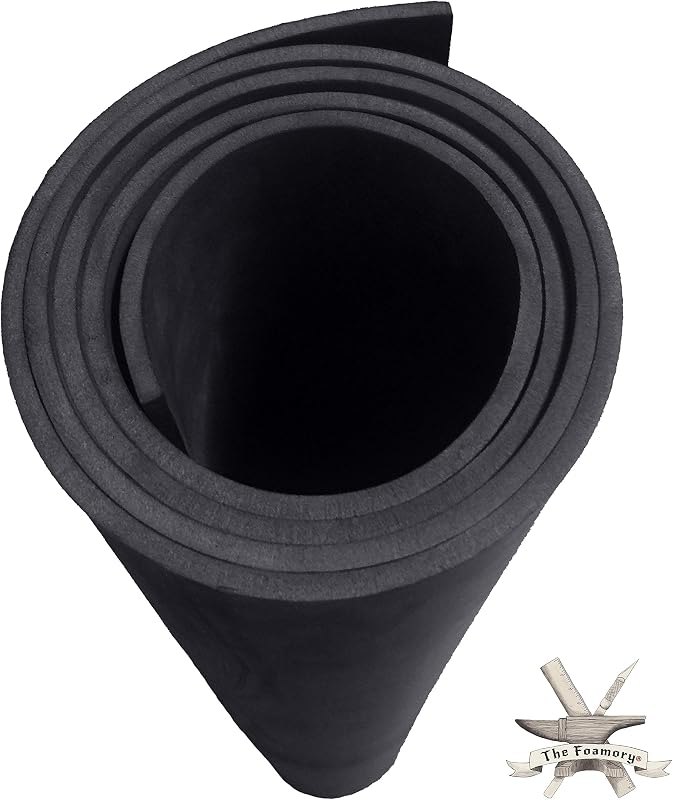 The Foamory Black EVA Foam Sheet - 6mm Thick 35x59 inch Cosplay Craft Foam — craft foam sheets for craft foam sheets