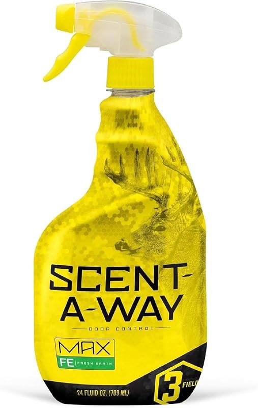 Hunters Specialties Scent-A-Way MAX Fresh Earth Spray — deer scent eliminator spray for deer scent eliminator spray