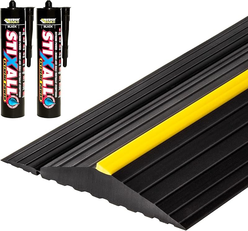 Weather Defender Original Ultimate Garage Door Threshold Floor Seal 18'8" — garage floor sealer for garage floor sealer