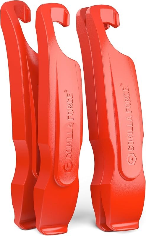 Gorilla Force Bike Tire Levers Set, Easy-to-Use Bicycle Tire Levers Tool Set for Removal, Changing, and Repair