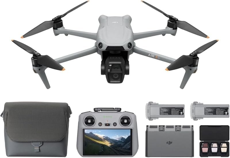 Air 3S Fly More Combo (RC 2 Screen Remote Controller), 4K Drone — DJI Air 3 for dji air