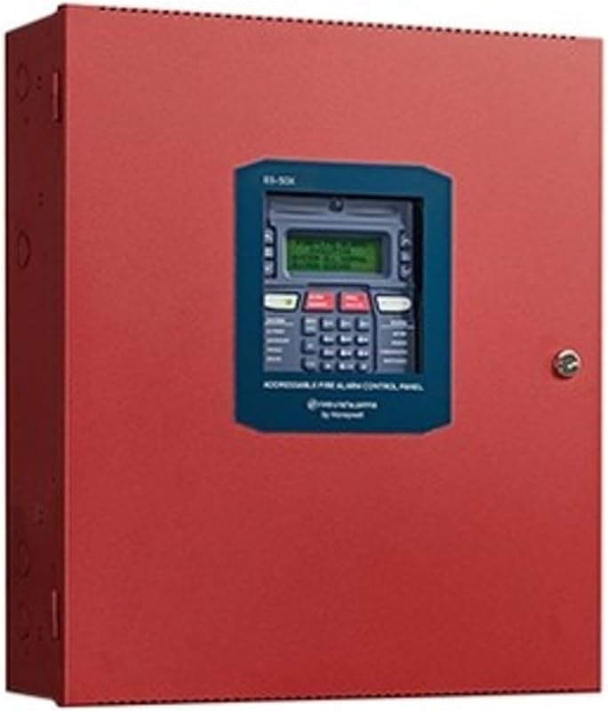 Fire-Lite ES-50X alarm control panel with communicator, battery powered, supports up to 50 addressable devices