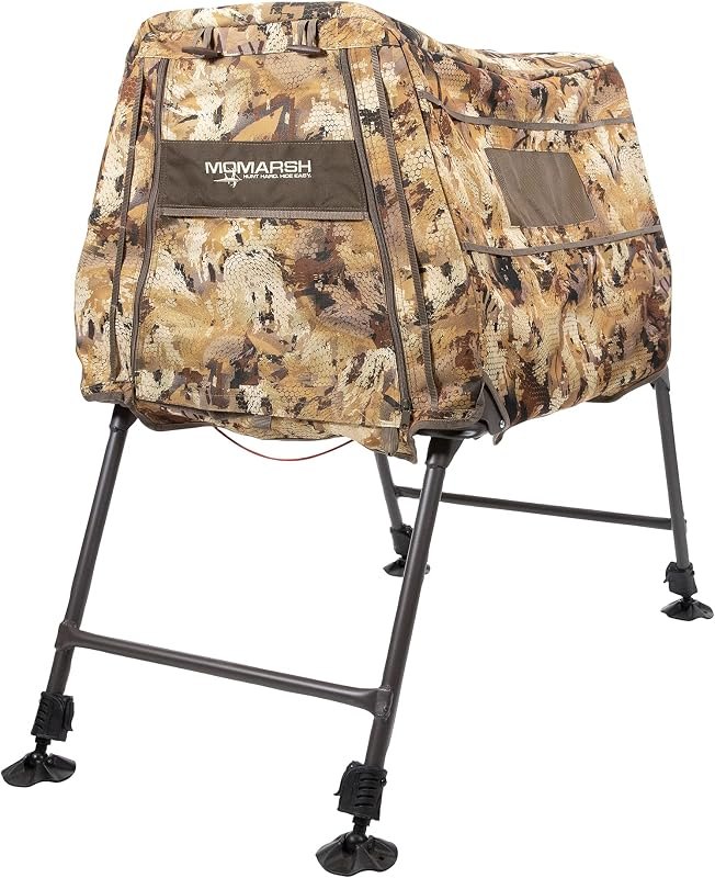 Momarsh Invisi Lab Dog Blind for Waterfowl Hunting & Gun Dogs — hunting blind for hunting blind