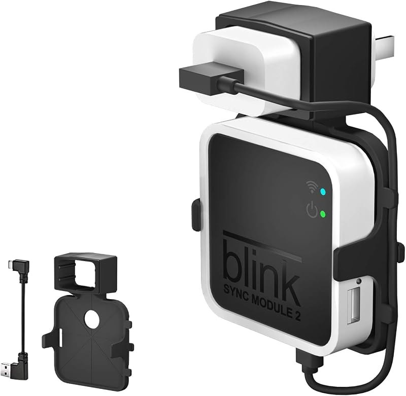 HOLACA Wall Mount Stand for Blink Sync Module 2, Bracket Holder for Blink Outdoor, Indoor, XT2 & Mini Cameras with