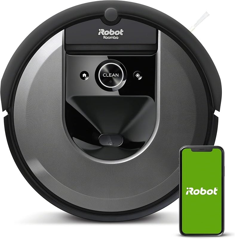Roomba i7 (7150) Robot Vacuum- Wi-Fi Connected, Smart Mapping, Works with Alexa, Ideal for Pet Hair, Works with Clean