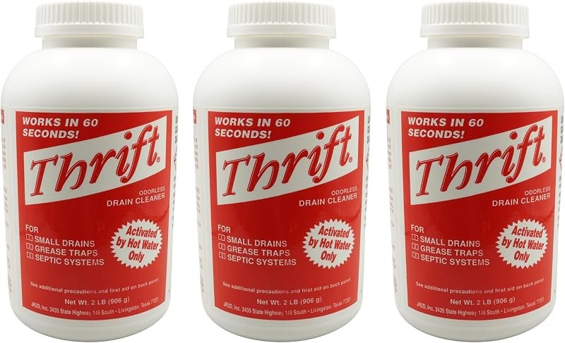Thrift MARKETING GIDDS-TY-0400879 Drain Cleaner 2 lb (3-(Pack)) — enzyme drain cleaner for enzyme drain cleaner