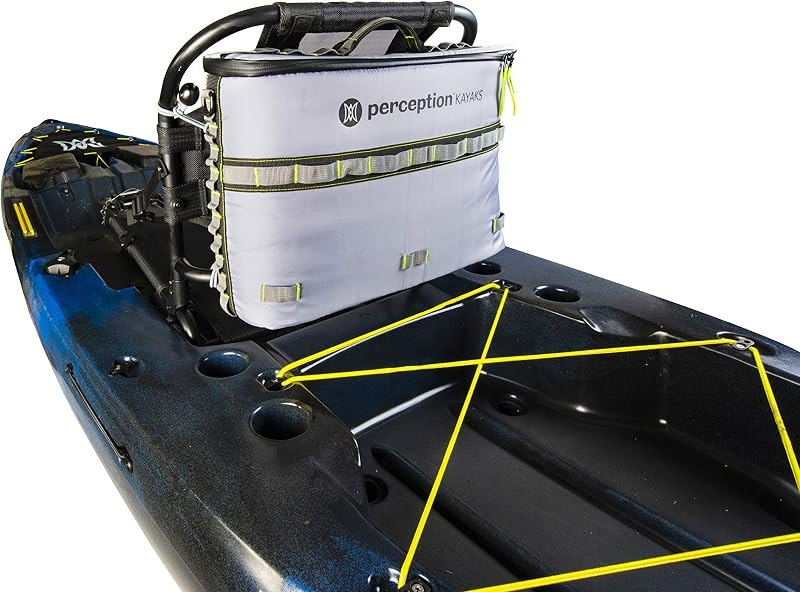 Perception Kayaks Splash Seat Back Cooler - for Kayaks with Lawn-Chair Style Seats — best kayak spray skirt for kayak