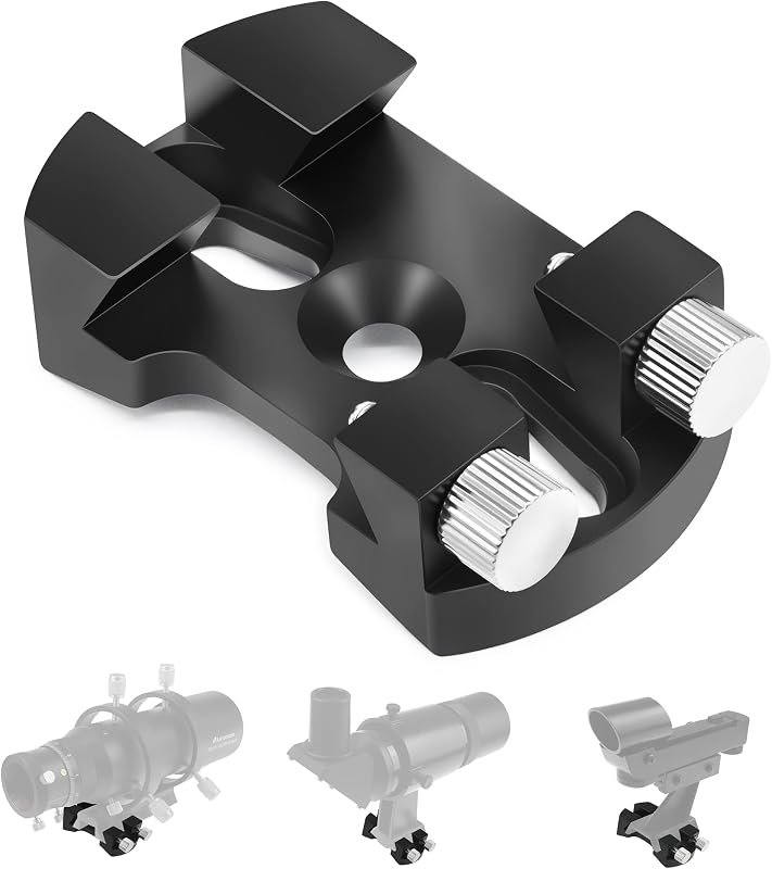 Astromania Finder Scope Dovetail Base for SC Telescope 130-400mm Diameter — star tracker mount for star tracker mount