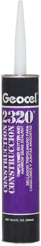 Geocel Tripolymer Gutter & Narrow Seam Sealants - 2320 (24, Clear) — rain gutter sealant for rain gutter sealant