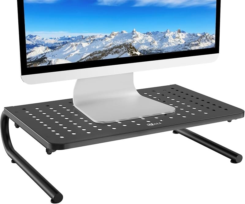 WALI Monitor Stand Riser, Laptop Riser for Desk, Computer Monitor Stand for Desktop, Desk Organizer for Monitor and
