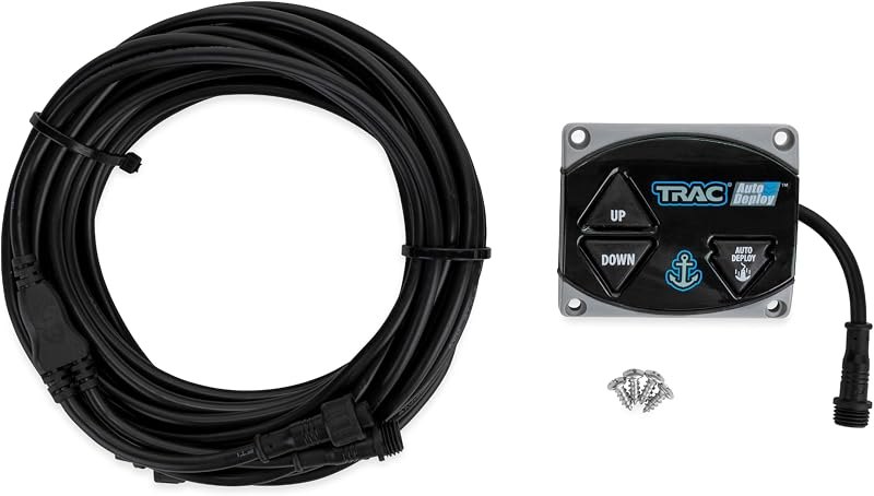 Camco Trac Outdoors Anchor Winch G3 AutoDeploy Second Switch - Features Up/Down/Auto Operation - for Use with TRAC