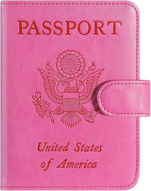 Passport Holder Cover Wallet RFID Blocking, Travel Essentials — travel passport holder for travel passport holder