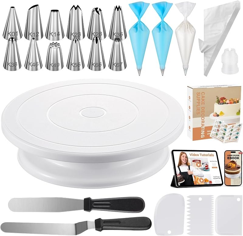 71 Cake Decorating Kit Baking Supplies Tools for Beginners & Pros — Martha Stewart Baking Tools for martha stewart